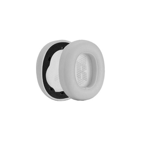 Náhradné Náušníky pre JBL E65BTNC, Duet NC, Live 650BTNC, Live 660NC, Pamäťová pena + PU Koža, Šedé, 1 pár