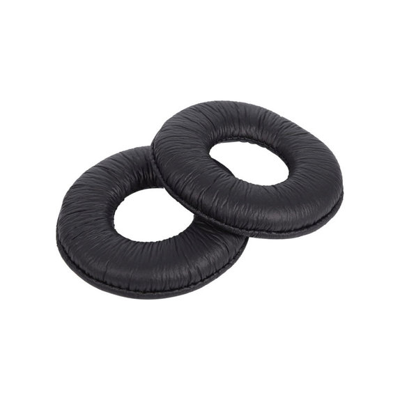 Náhradné Náušníky pre Sony MDR-ZX110, Pamäťová pena + PU Koža, Čierne, 1 pár