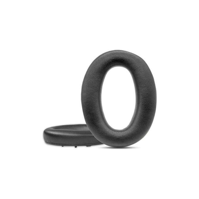 Náhradné Náušníky pre Sony MDR-1000X, WH-1000XM2, Pamäťová pena + PU Koža, Čierne, 1 pár