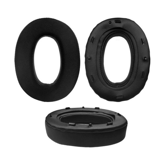 Náhradné Náušníky pre Sony WH-1000XM2, Pamäťová pena + Neoprén, Čierne, Chladivý Gél, 1 pár
