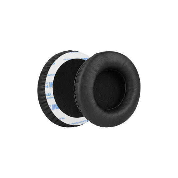 Náhradné Náušníky pre SteelSeries Siberia 200, V1, V2, V3 Prism, Pamäťová pena + PU Koža, Čierne, 1 pár