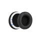 Náhradné Náušníky pre SteelSeries Siberia 200, V1, V2, V3 Prism, Pamäťová pena + PU Koža, Čierne, 1 pár