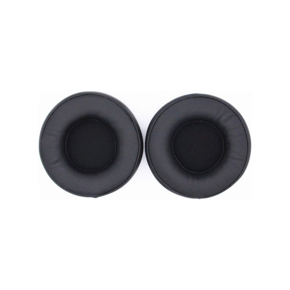 Náhradné Náušníky pre SteelSeries Siberia 650, Pamäťová pena + PU Koža, Čierne, 1 pár
