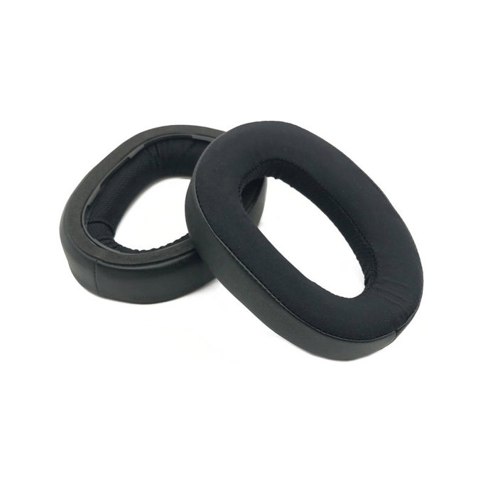 Náhradné Náušníky pre Sennheiser GSP500, GSP600, Pamäťová pena + PU Koža, Čierne, Chladivý Gél, 1 pár