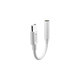 Adaptér Smart 3,5mm Jack / USB-C, biela, Devia