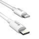 Lightning / USB-C kábel Smart, PD 27W, 2m, biela, Devia