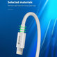 Lightning / USB-C kábel Smart, PD 27W, 2m, biela, Devia