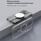 Puzdro Elemental s MagSafe pre iPhone 15, transparentná, Devia