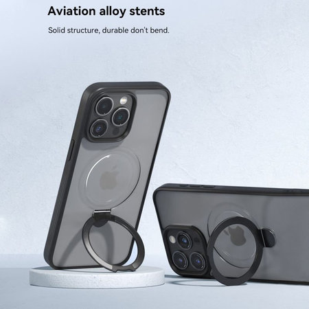 Puzdro Delight s MagSafe pre iPhone 15 Pro Max, čierna, Devia