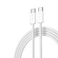 USB-C / USB-C kábel Smart, PD 60W, 1m, biela, Devia