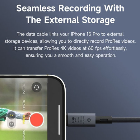 USB-C / USB-C kábel Extreme Speed, 240W, 8K 60Hz, 1m, čierna, Devia