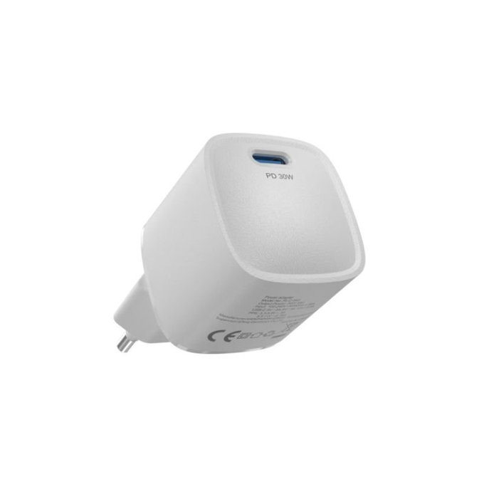 Nabíjací adaptér Mini USB-C, PD 30W, biela, Devia