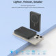 MagSafe PowerBank Extreme Speed Mini s displejom, PD 20W, 10000mAh, Space Grey, Devia