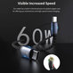 USB-C / USB-C kábel Gracious, PD 60W, 2m, čierna, Devia
