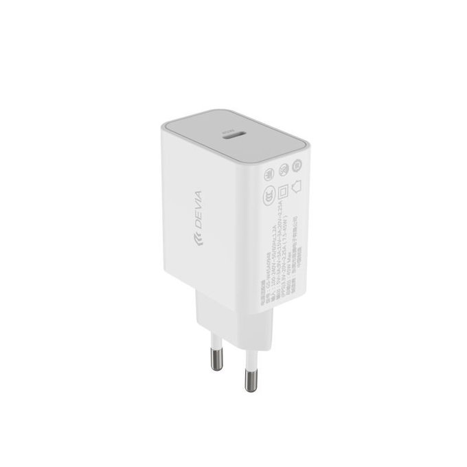 Nabíjací adaptér Rocket USB-C, PD 45W, biela, Devia