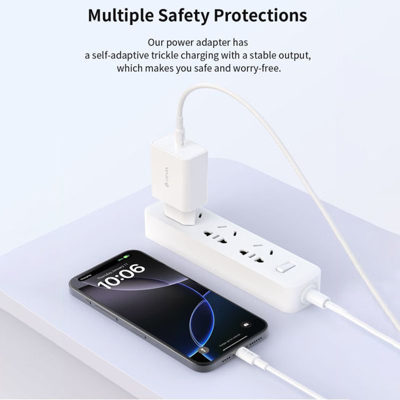 Nabíjací adaptér Rocket USB-C, PD 45W, biela, Devia