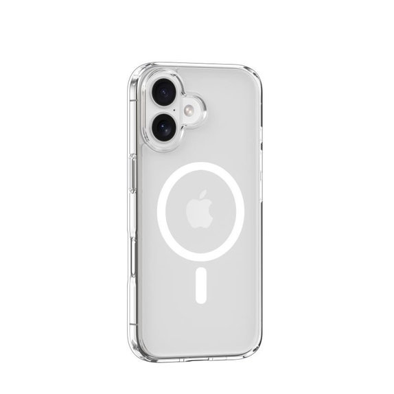 Puzdro Clear s MagSafe pre iPhone 16 Plus, transparentná, Devia