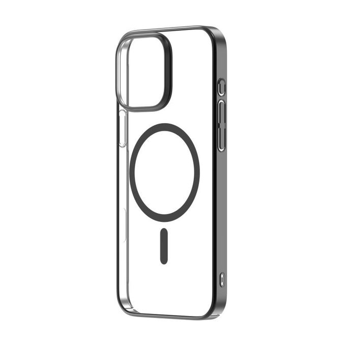 Puzdro Glimmer s MagSafe pre iPhone 16 Pro Max, čierna, Devia