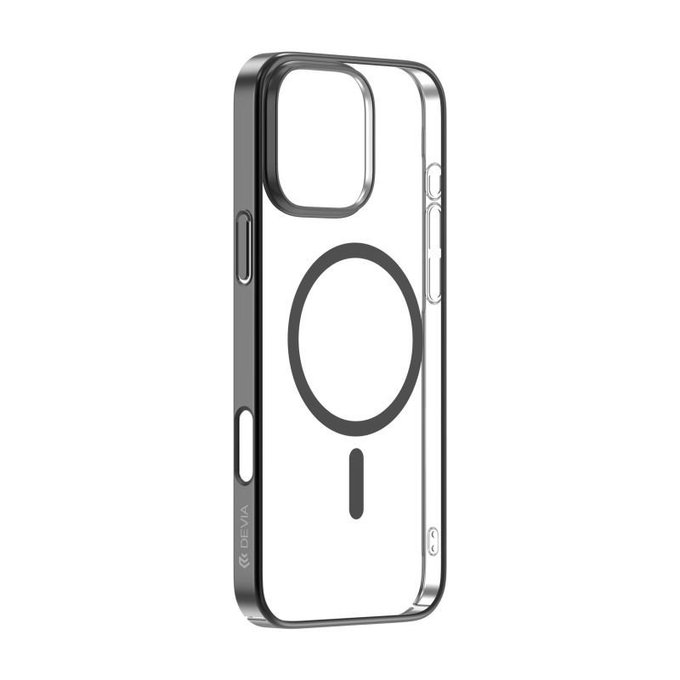 Puzdro Glimmer s MagSafe pre iPhone 16 Pro Max, čierna, Devia