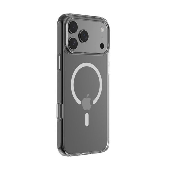 Puzdro Clear s MagSafe pre iPhone 17 Pro Max, transparentná, Devia