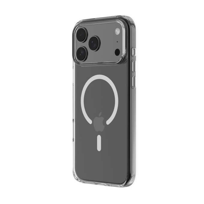 Puzdro Clear s MagSafe pre iPhone 17 Pro Max, transparentná, Devia