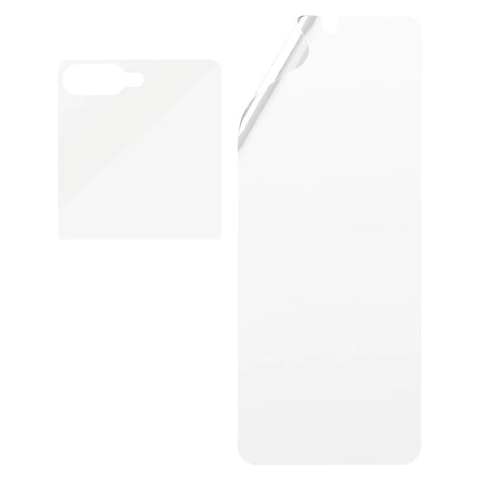 Ochranná fólia UWF a tvrdené sklo pre Samsung Galaxy Z Flip7, Číra, PanzerGlass