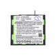 Batéria pre Compex MI-Fitness, 2000mAh, Ni-MH, 4.8V, 941213, HQ