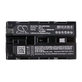 Batéria pre Line 6 James Tyler Variax, Line 6 JTV Guitar, 2600mAh, Li-Ion, 7.4V, BA12, HQ