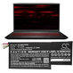Batéria pre MSI GF63, MSI GF75, MSI GS63, 4500mAh, Li-Pol, 11.4V, BTY-M6K, HQ
