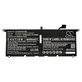 Batéria pre Dell XPS 13 9370, 6300mAh, Li-Ion, 7.6V, DXGH8, HQ