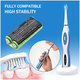 Batéria pre Waterpik 900 Sonic Toothbrush, Sensonic Plus Sr-3000, 700mAh, Ni-MH, 2.4V, BK-4MCCE, HQ