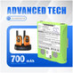 Batéria pre Detewe Outdoor Pmr a Simvalley, 700mAh, Ni-MH, 4.8V, MT700D03XXC, HQ
