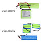 Batéria pre AEG, Electrolux, 1300mAh, Ni-MH, 12V, 4055132304, HQ