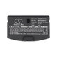 Batéria pre Sennheiser, 60mAh, Ni-MH, 2.4V, BA150, HQ