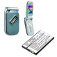 Batéria pre Alcatel Lollipops, 650mAh, Li-Ion, 3.7V, 3DS11080AAAA, HQ