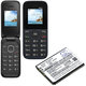 Batéria pre Alcatel OneTouch 1013, 1035D, 1046D, 400mAh, Li-Ion, 3.7V, TLi004FA, HQ
