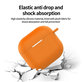 Silikónové Puzdro pre AirPods 4, oranžové