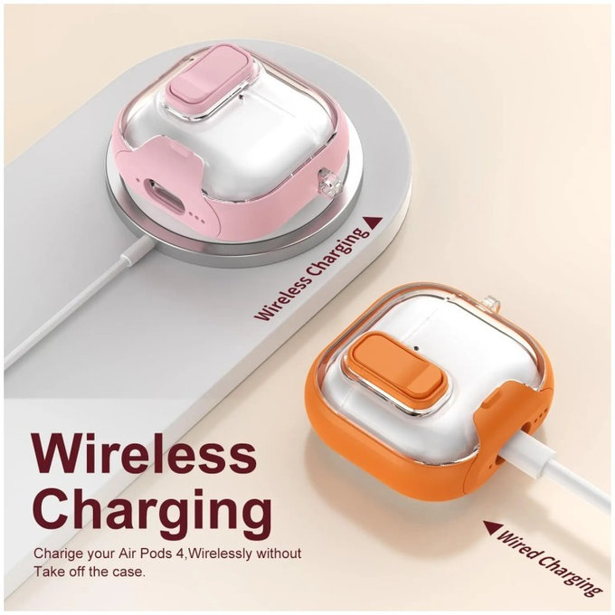 Silikónové Puzdro s Stojanom na mobil a karabínou pre AirPods Pro 3, čierne