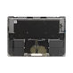 Horný rám klávesnice pre MacBook Pro 16" A2780 (Early 2023), s klávesnicou US a batériou, Space Gray, 661-32189, Genuine Apple