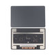 Trackpad komplet pre MacBook Pro 14", A2779 (2023), Space Gray, 661-32206, Genuine Apple