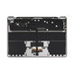Horný rám klávesnice pre MacBook Air 13", A3113 (2024), s klávesnicou US a batériou, Space Gray, 661-40227, Genuine Apple