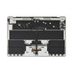 Horný rám klávesnice pre MacBook Air 15", A3114 (2024), s klávesnicou US a batériou, Silver, 661-40267, Genuine Apple