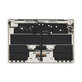Horný rám klávesnice pre MacBook Air 15", A3114 (2024), s klávesnicou US a batériou, Starlight, 661-40268, Genuine Apple