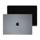 LCD displej pre MacBook Air 13", A3113 (2024), s predným sklom a krytom, Space Gray, 661-40278, Genuine Apple