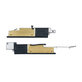 Reproduktory (Ľavý a Pravý) pre MacBook Air 13", A3113 (2024), s anténou, 923-10350, Genuine Apple