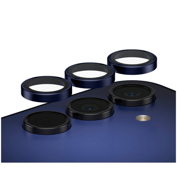 Ochranný kryt objektívu Hoops pre Samsung A15/A15 5G, Modrá/Čierna, PanzerGlass