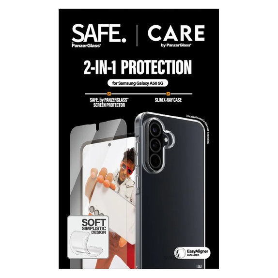 Bundle 2v1 s aplikátorom pre Samsung Galaxy A56 5G, PanzerGlass