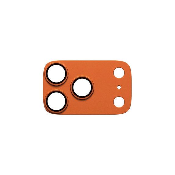 Ochranný kryt objektívu Fender pre iPhone 17 Pro, Oranžová, PanzerGlass