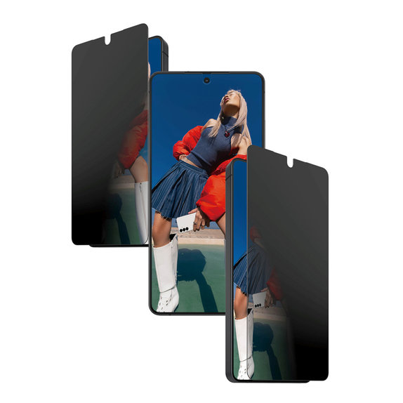 PanzerGlass - Tvrdené sklo UWF 2-Way Privacy s aplikátorom pre Samsung Galaxy S26 Ultra, číra