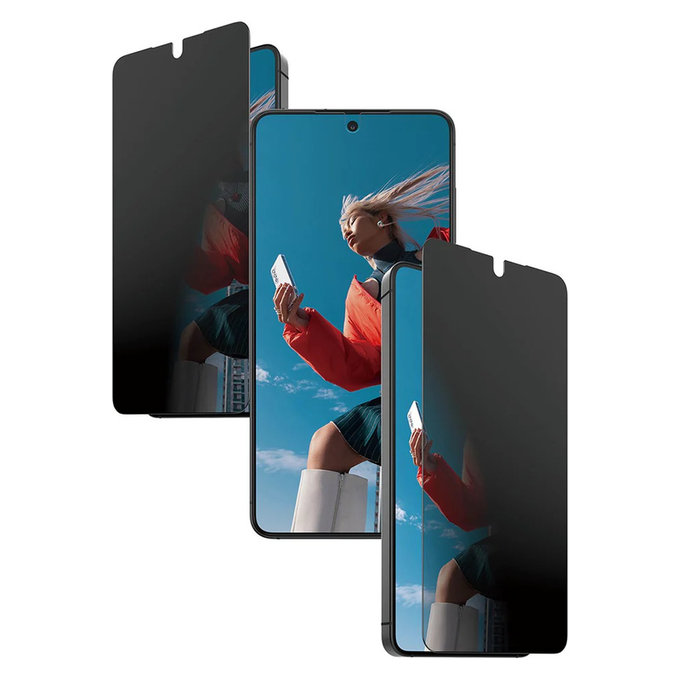 Tvrdené sklo UWF 2-Way Privacy s FASTFIT In-A-Box pre Samsung Galaxy S26, Číra, PanzerGlass